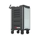System-Werkstattwagen ULTIMATE 8.4 mit Kunststofftop-Arbeitsplatte - WRKSTWG-ULTI-8.4-KST-6SL-RAL7035-FS - 2