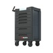 System-Werkstattwagen ULTIMATE 8.4 mit Edelstahl-Arbeitsplatte - WRKSTWG-ULTI-8.4-EDELST-6SL-RAL7016-FS - 2