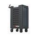 System-Werkstattwagen ULTIMATE 8.4 mit Edelstahl-Arbeitsplatte - WRKSTWG-ULTI-8.4-EDELST-8SL-RAL7016-FS - 2