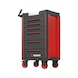 System-Werkstattwagen ULTIMATE 8.4 mit Edelstahl-Arbeitsplatte - WRKSTWG-ULTI-8.4-EDELST-6SL-RAL3020-FS - 2