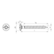 ASSY 4 A4 TRH gate hinge screw painted A4 stainless steel full thread large truss head - SCR-TRH-WO-A4-RAL9004M-RW20-5X30/25 - 2