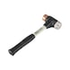 SIMPLEX soft-face hammer with soft metal/copper hammer head combination - 2