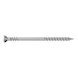 ASSY 4 A2 P CSMR60 A2 stainless steel partial-thread fa&ccedil;ade construction screw with underhead thread and 60&deg; countersunk head - 1