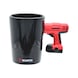 Ceramic mug with tool handle - MUG-CORDL-DRL-BLACK-350ML - 1