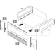 VIONARO V8 Zubeh&ouml;r Innenblende Crystal f&uuml;r Innenschubkasten H200 und Crystal - 2