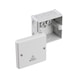 W-BOX VDE cable junction box - JC-VDE-(W-BOX1)-2,5SMM-GRAY-87X87X52MM - 1