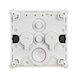 VDE-Kabelabzweigkasten W-BOX - AK-VDE-(W-BOX1)-2,5QMM-ROT-87X87X52MM - 3