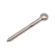 A4 Stainless Lag Screw Eye - 1