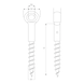 A4 Stainless Lag Screw Eye - 2