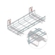 Mesh tray L-bracket clippable MT-LBO120 Trayco - 2