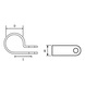 Nylon P-Clamp - 2