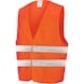 Warnschutz Weste Klasse 2 LUMEN - WARNWESTE LUMEN BASIC ORANGE ONE SIZE - 1