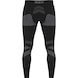 Active underwear long pants - UW LONG PANTS ACTIVE BLACK/GREY L/XL - 2