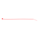 Kabelbinder KBL 1 aus Polyamid mit Kunststoffzunge, UL Zulassung farbig - KBLBIND-KST-KSTZNG-ROT-4,8X280MM - 2