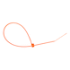KBL 1 cable tie made of polyamide with plastic pawl, UL approval, coloured - CBLTIE-PLA-PLALATCH-ORNG-3,6X200MM - 3