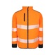 High-Vis Hybrid jakke kl.3, Lyngs&oslash;e - STRECTHJAKKE HIGH-VIS ORANGE KL.3 STR. L - 1