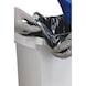 Wertstoffbeh&auml;lter Kunststoff mit farbigem Deckel - BEH-KLPDECK-KST-BLAU-90LTR - 2