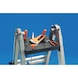 Alu telescop. ladder w folding section PROFF JUMBO - 2