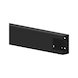 Br&uuml;stungskanal BR 80 - BRK-R9005-SCHW-62X110MM - 1