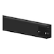 Br&uuml;stungskanal BR 80 - BRK-R9005-SCHW-62X130MM - 1