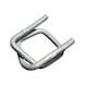 Strapping clip knurled - BAKLE-(KNURLED PHOSPHATE BUCKLE)-19MM - 1