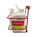 Wall bracket, rectangular hand cleaner containers - WLBRKT-(F.HNDCLNR-2000ML) - 1