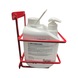 Wall bracket, rectangular hand cleaner containers - WLBRKT-(F.HNDCLNR-2000ML) - 2
