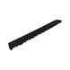 Modular Workshop Flooring - Tiles & Edging - FLRMAT-EDGING-BLACK-F - 3