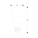 Lampadina a LED Forma a goccia, non dimmerabile - 2