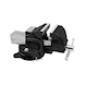 PARALLEL VICE with swivel base - PARAVCE-CAST-SWIVBSE-BLACK-200MM - 1
