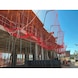 Fall-arrest safety net - SAFENET-PP-RED-5X10M - 3