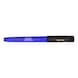 Pen til permanent markering p&aring; arbejdssted og flere materialeoverflader - M&AElig;RKETUSCH PERMANENT BL&Aring; (1-2MM) - 1
