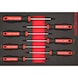 Screwdriver assortment TX 4.4.1 SC2 7pcs REDSTRIPE