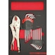 Allen key+lock. plier set 4.4.1 AK1 18pc REDSTRIPE