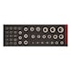 Socket wrench set 2.4.1 SK6 40pcs REDSTRIPE