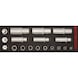 Socket wrench long set 2.4.1 SK4 18pcs REDSTRIPE
