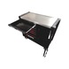 Workshop trolley Robust w. stainless steel worktop - WRKSHPTRLY-7DRWR-BLACK - 2