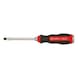 Screwdriver slotted hex. blade imp. cap REDSTRIPE