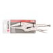 Locking pliers with long jaws riveted REDSTRIPE - 2