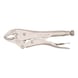Locking pliers w. half-round jaws welded REDSTRIPE - 1