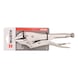 Locking Pliers welded with straight jaws REDSTRIPE - 2