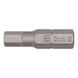 Bit hexagon socket C 6.3 (1/4) REDSTRIPE