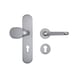 Aluminium-Schutzbeschlag KS 62 - SBS-ALU-KS62-ES1-WE-PZ-72-12-F1/SILBER - 1