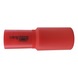 VDE 1/2 inch insulated socket wrench Metric, hexagon, short - SKTWRNCH-VDE-1/2IN-19MM - 1