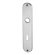 Langschildpaar AL 12/1 - TD-ALU-AL12/1-LANGSHLD-WC-F1-SILBER - 1
