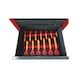 VDE Wrkshp trlly 8.4 REDSTRIPE ESNTL equip. 118pcs - TỦ ĐỒ NGHỀ SỬA CHỮA C&Aacute;CH ĐIỆN-8.4-118M&Oacute;N - 2
