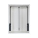 Barra armario abatible - COLGADOR ABATIBLE MODULO700-900 GRAFITO - 1