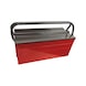 Toolbox - TLBOX-STEEL-RED-EMPTY-240X460X220MM - 1