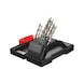 Spiralbohrer-Sortiment SMART STEP EU+ HSS DIN 338 10-teilig - BO-SET-HSS-DIN338-SMARTSTEP-(D1-10)-1,0 - 2