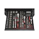 Workshop trolley assortment 8.4 PLUS 242 pieces REDSTRIPE - WRKSHPTRLY-PLUS-8.4-EQUIP-BIHEX-242PCS - 2